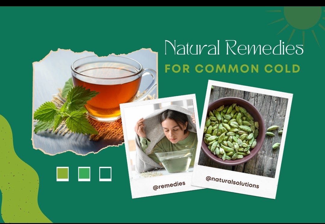Natural Remedies for Common Colds