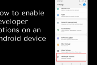 How to Enable Developer Options on Android Easily