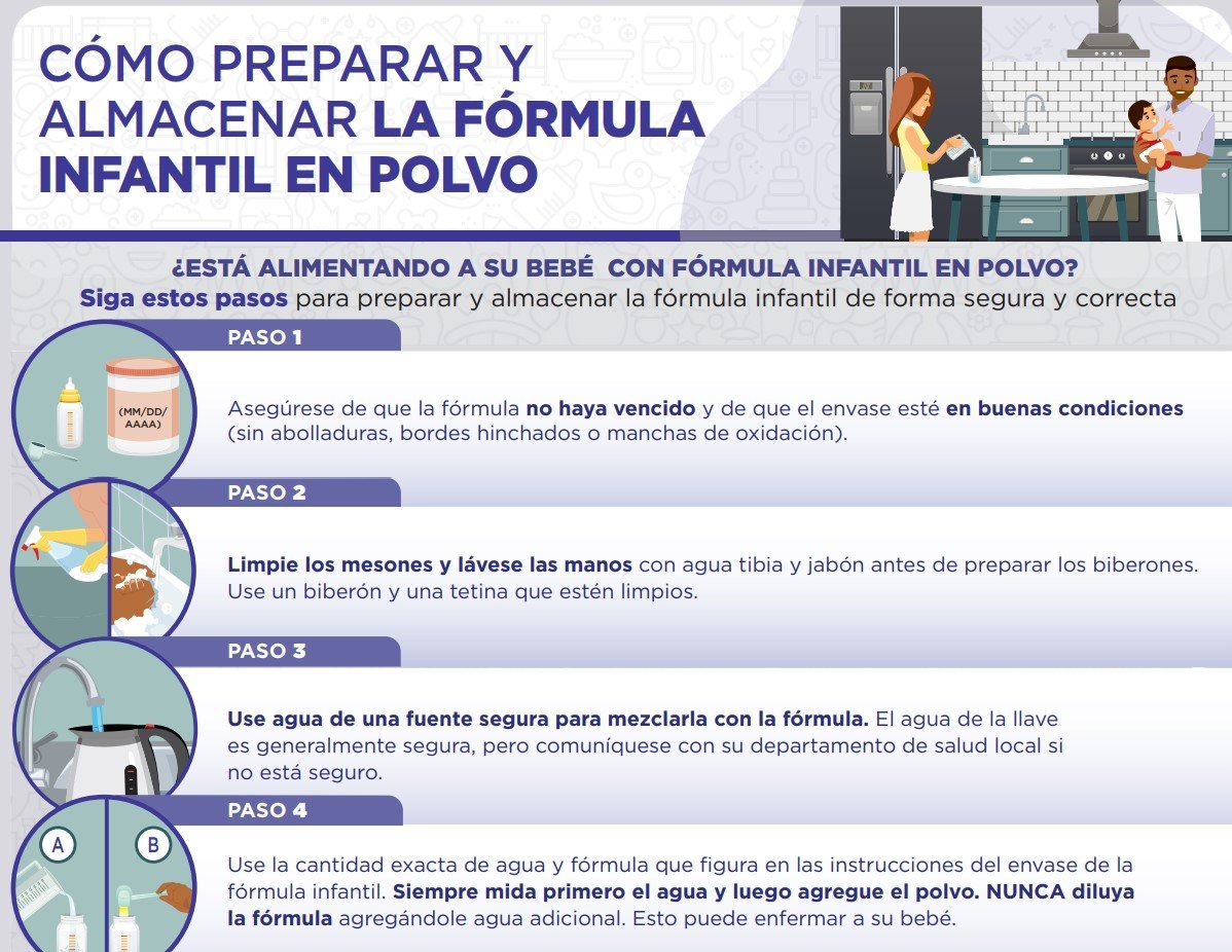 How to Prepare Formula Safely