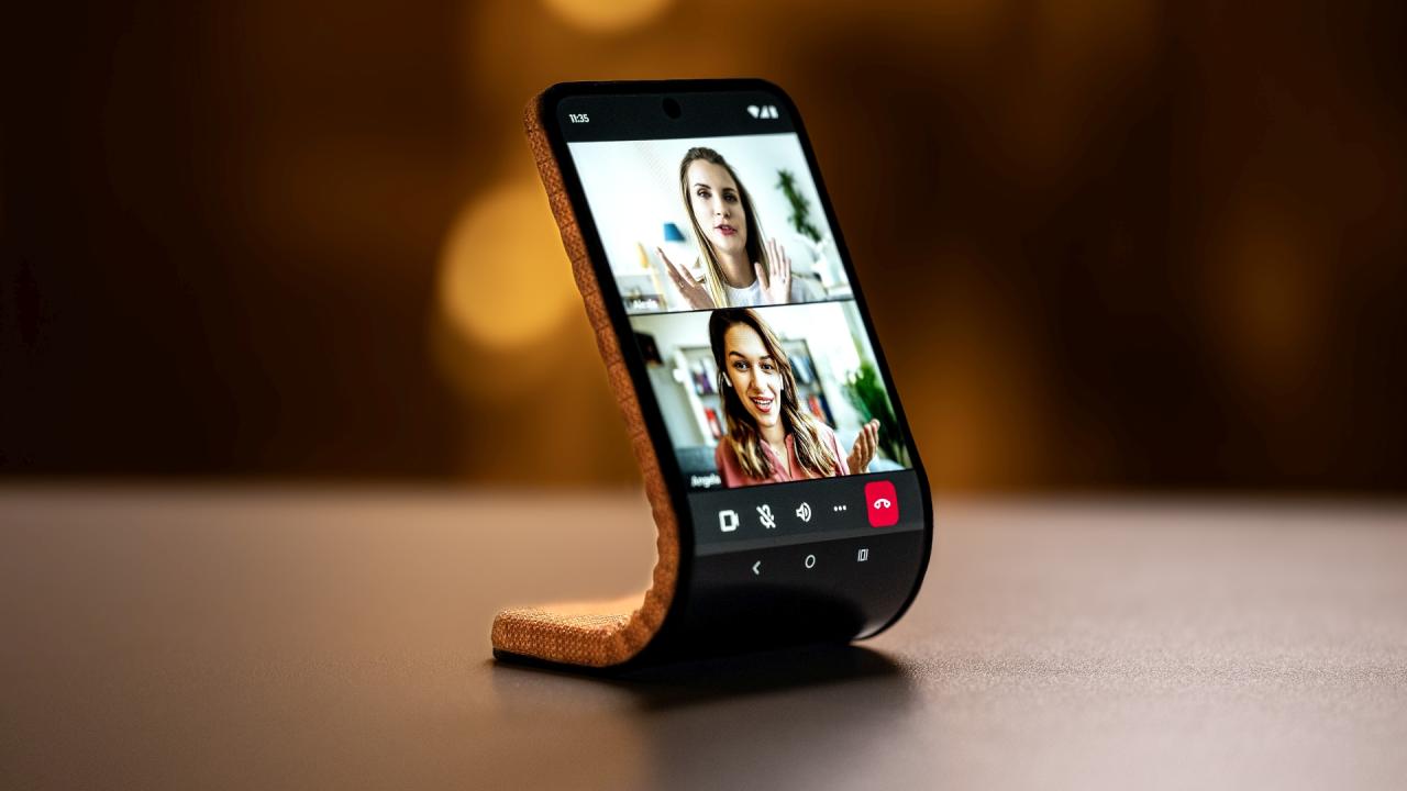 Motorola Shows Off Flexible Screen Smartphone Concept